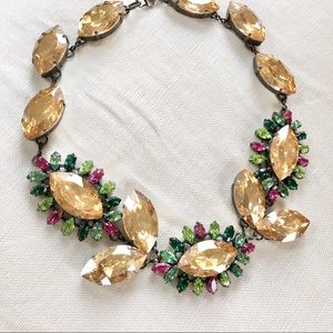 Rebekah price crystal statement necklace